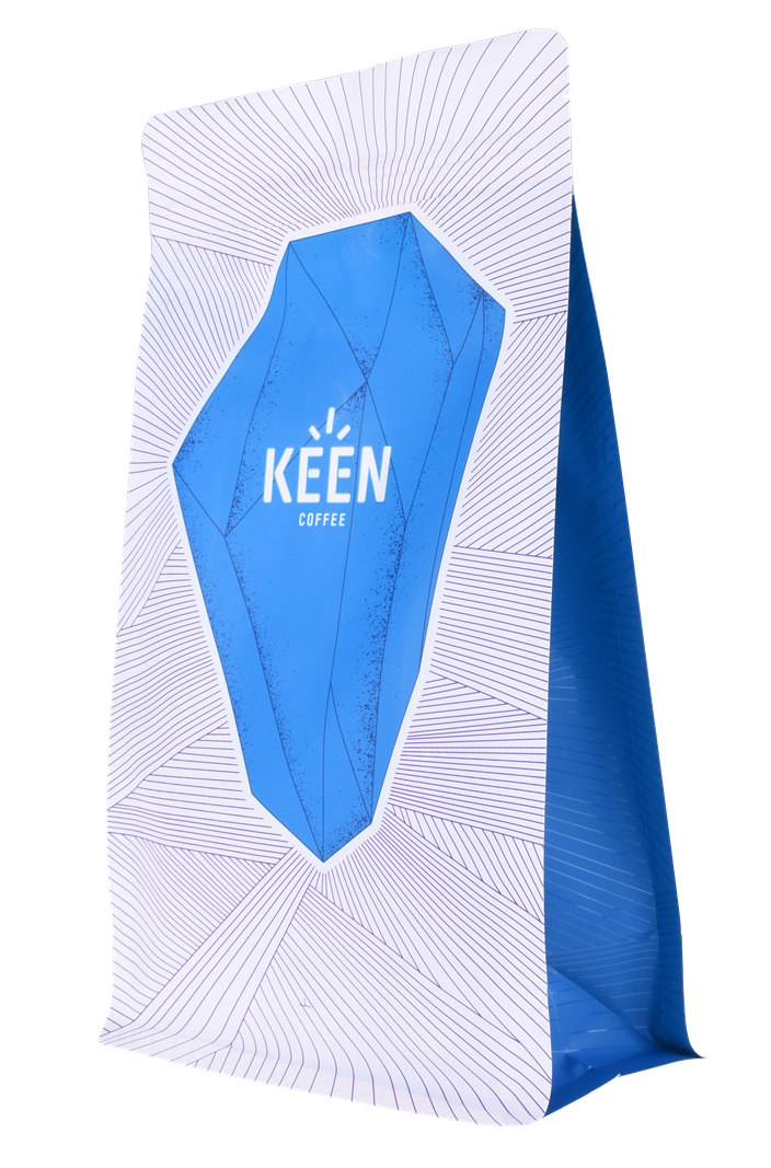 Promo personnalisé Promotion Food Ziplock Sac Carton de nourriture Carton Kraft Pouche inférieure plate