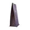 Retail Tear Notch Paper Aluminium Zipper Small Bag Emballage avec fenêtres