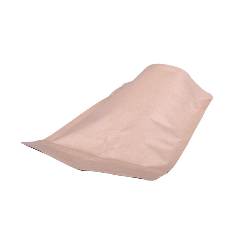 Empestage en or zip lock marron
