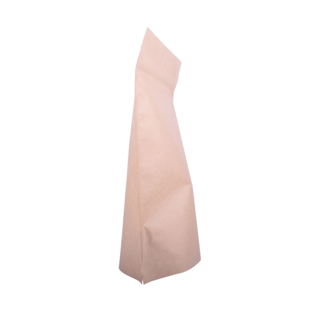 Sacs d'origine Kraft à compostable avec fenêtre semi-claire