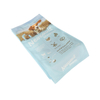 Vente à vente chaude compostable Matériau transparent zipper de chats aliments de nourriture Recyclage des sacs d'emballage alimentaires pour animaux