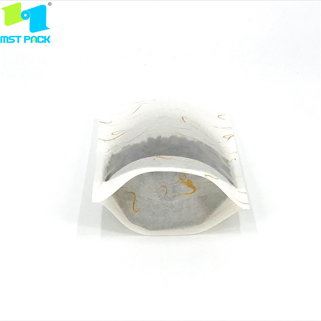 Chine Fournisseur Heat Scellé le côté inférieur plat Sac de gousset Sac de recycle de recyclage Comment faire un sac à fond plat