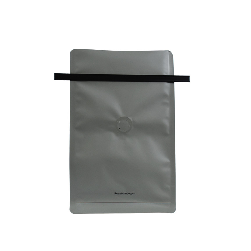 Foil en aluminium personnalisé à fond plat emballage durable aliments Achetez des sacs de café