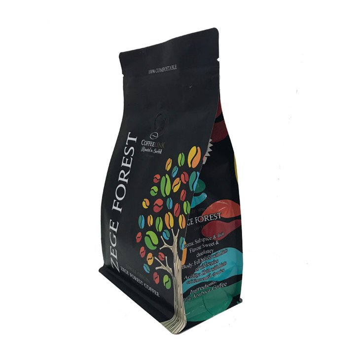 NOUVEAU EMBORDAGE BIODÉDABLE À CHAMP FLAT FLAT Scellé pour les sacs à café de 2 oz