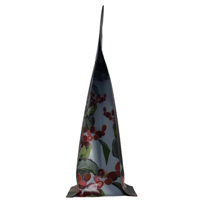 Sac d'emballage inférieur à glissière supérieure standard à finition mate matelle imprimée sur mesure Sac d'emballage carré