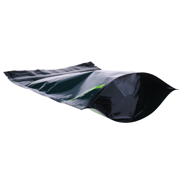 Eco amical avec Tin Tie Zip Lock Bag Manufacturing Compostable Poly Bag Seed Packaging Pouching
