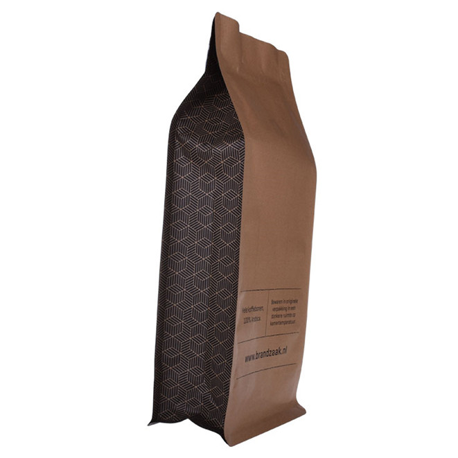 Biodégradable en papier kraft biofilm doublé en gros sacs de café