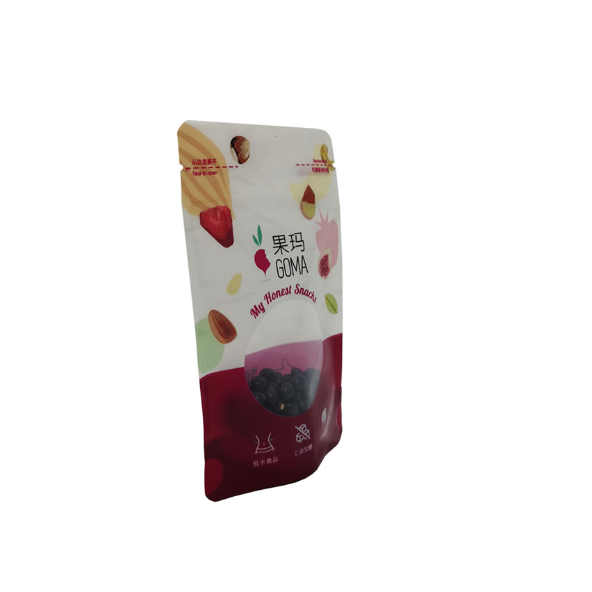 Imprimé personnalisé Sac d'emballage de fruits séchés refermables Sacs d'emballage de fruits séchés en gros