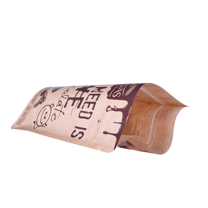 Compost d'emballage Eco Sustainable pour chocolat avec logo imprimé