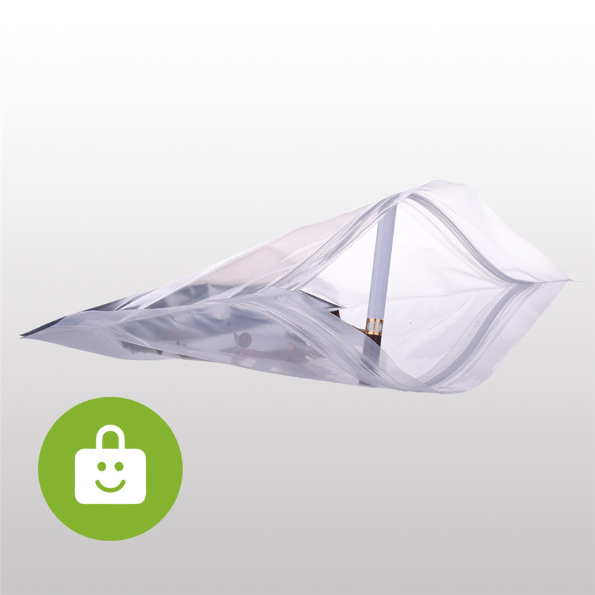 Soupchable d'emballage biodégradable de qualité supérieure avec glissière résistante aux enfants Stocks en gros