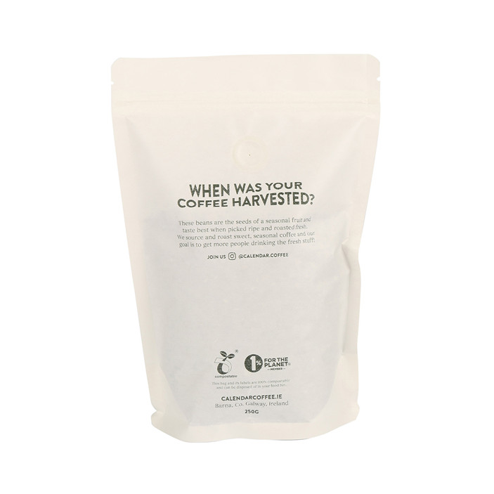 Fournisseurs d'emballages durables personnalisés sacs à café compostables avec fermeture éclair
