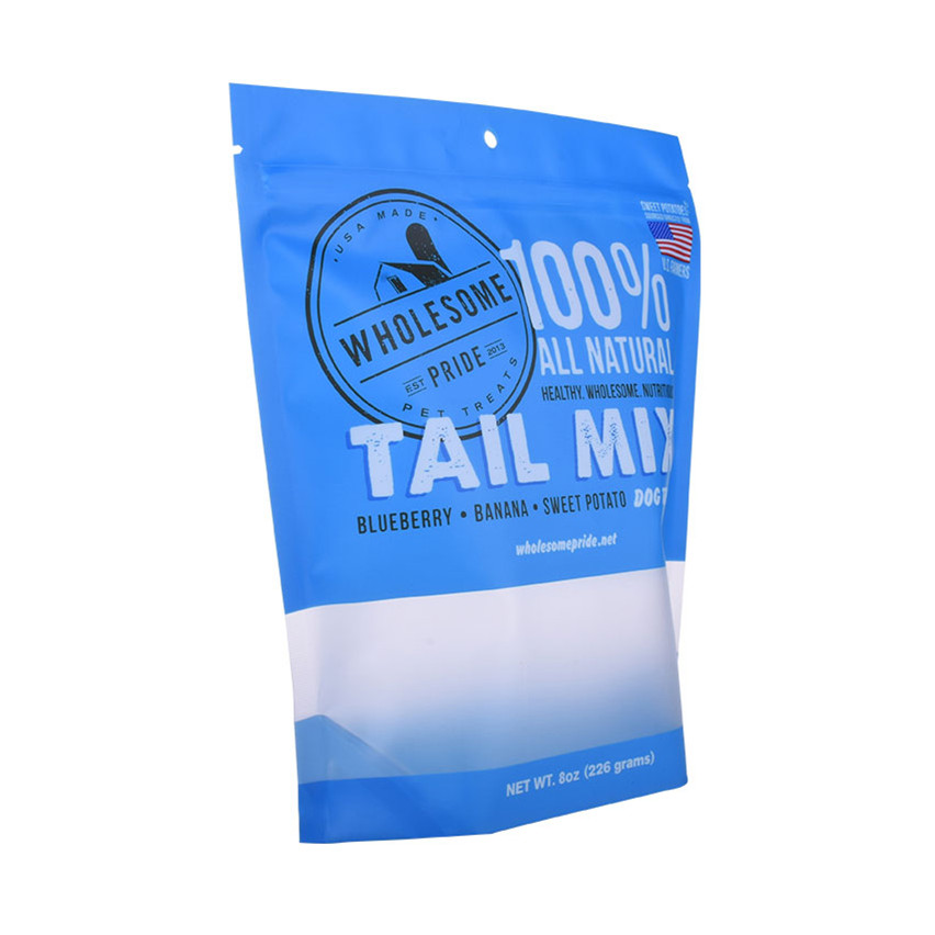 Imprimé personnalisé Eco Plastic Free Stand Up Pet Food Packaging UK Wholesale