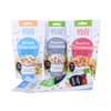Recyclage des emballages de sachets de biscuits PE verts