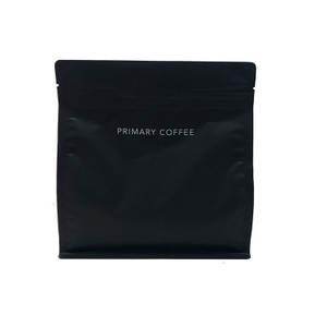 Meilleur emballage de café en plastique avec fermeture à glissière pour sac à fond plat