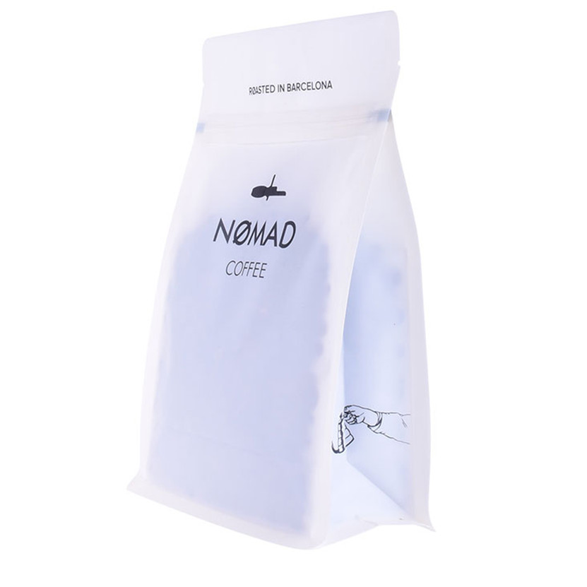 Plastic Mylar Coffee Bag Printing avec vanne à dégazage