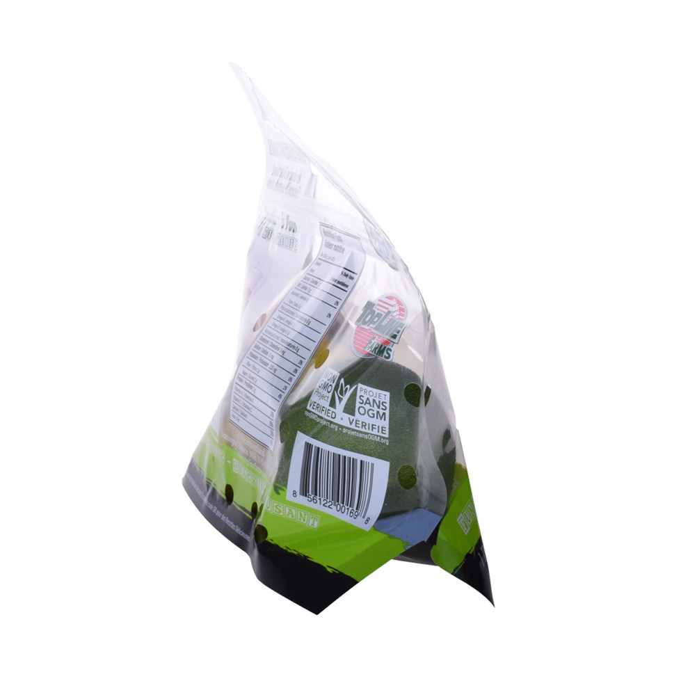 Matériaux d'emballage recyclables pour fruits frais avec poignée