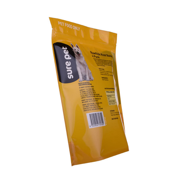 Fonction d'usine Fashion Plastic Food Sacs d'emballage de stand-up ziplock pour la nourriture