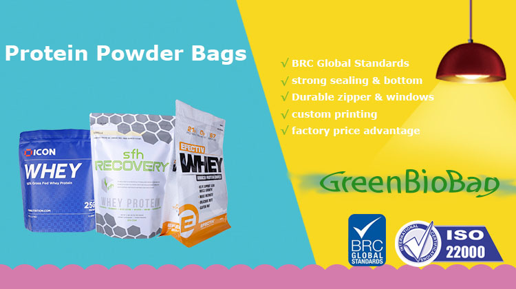 Sac &agrave; poudre de prot&eacute;ines