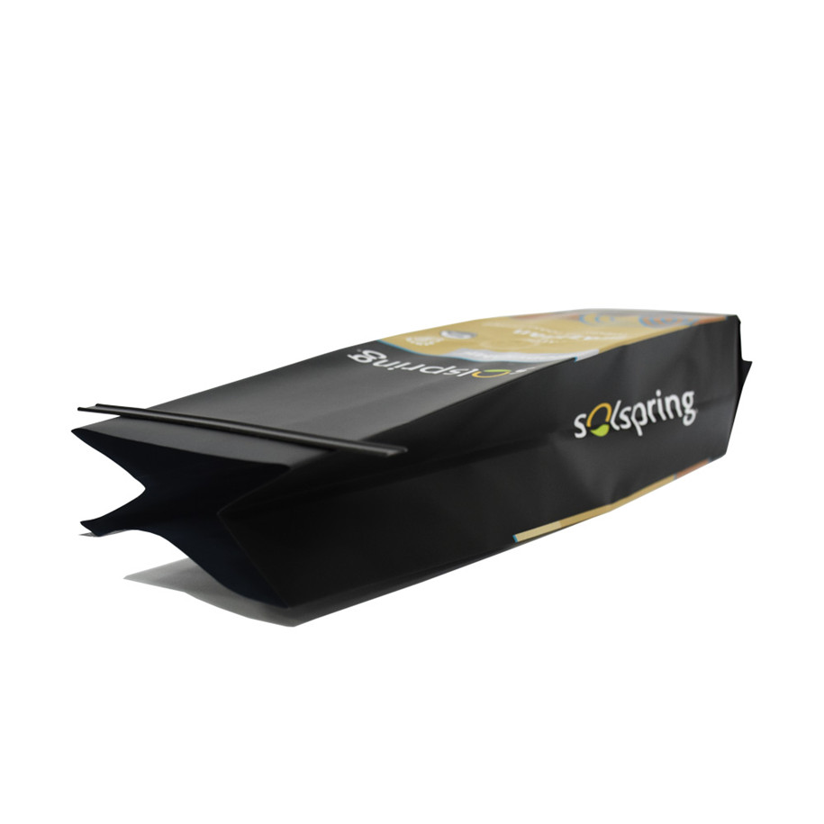 OEM Biodégradable Flat Interpor Side GUSSET 500G Café