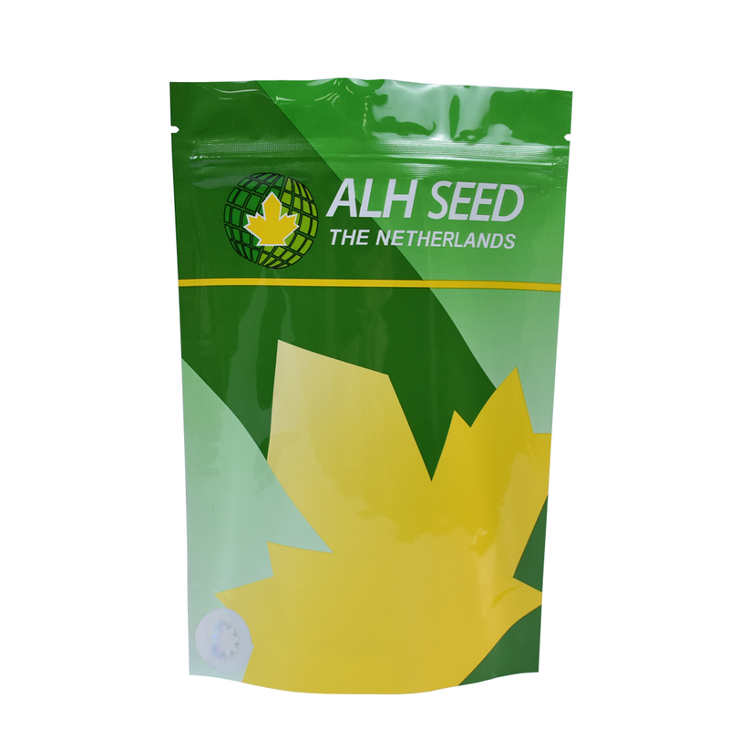 Sac d'emballage de graines de légumes de graine de fleur de conception faite sur commande d'impression numérique avec la tirette