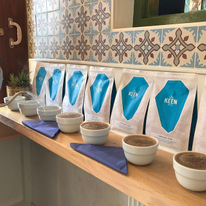 Marques de sacs à fond plat recyclables personnalisés en gros pour l'emballage de café