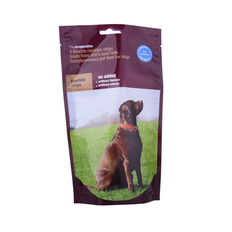 Eco Transparent Dog Food Packaging Sacs