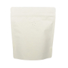 Emballage de poche de café à compost à embosser ziplock realable