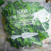 Décomposer entièrement le sac d'emballage de tomates Broccoli Tomates en matériaux compostables à la maison avec fermeture éclair refermable