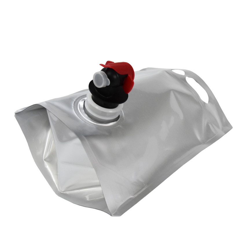 Conception personnalisée imperméable biodégradable stand up pochet emballage imprimé de bière d'emballage de bière