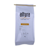 Sac en plastique de matériau laminé à la vente chaude avec gusset Biodégradable Plastic Companies White Coffee Bag