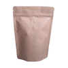 Empestage en or zip lock marron