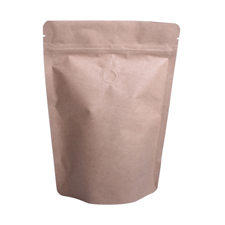 Empestage en or zip lock marron