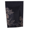 Ziplock vernishing clairement stand up sachets scellant sachets vanne de poche de café