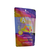Conception de conception de qualité alimentaire Sac ziplock en plastique avec poignée en aluminium Stand Up Pouch Pouch Plastic Sac Food Grade