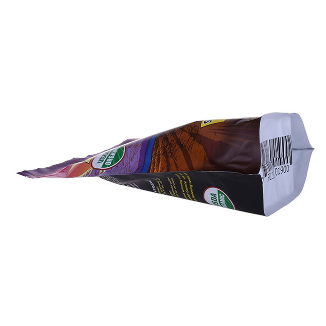 Gravure Printing Colorful Easy Tear Stand Up Up Aluminium Foil Ziplock Sac