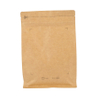 Biodégradable Custom Design Kraft Paper Coffee Bag Food Food Packaging Wholesale