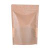 Sac de nourriture en papier kraft brun de haute qualité avec fenêtre en gros