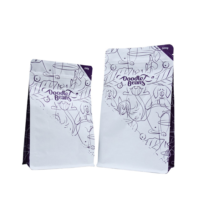 Matériau compostable de qualité supérieure resialabele à fond plat