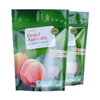 Bright Finish Standup Green Packaging Australia Zipper Sac avec impression