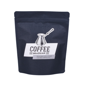Design personnalisé durable stand up holding coffee emballage en gros