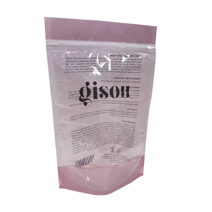 100 Recyclable Finish Finish Food Food Grade Ziplock Plastic Packaging Matériau