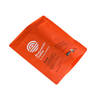 100% naturel entièrement personnalisé Corn Starch Biodégradable Sac Kraft Paper + PLA