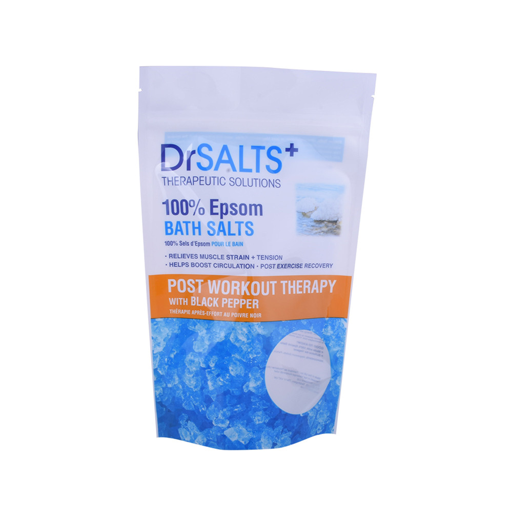 Sachets de sel de bain refermables Resealabele