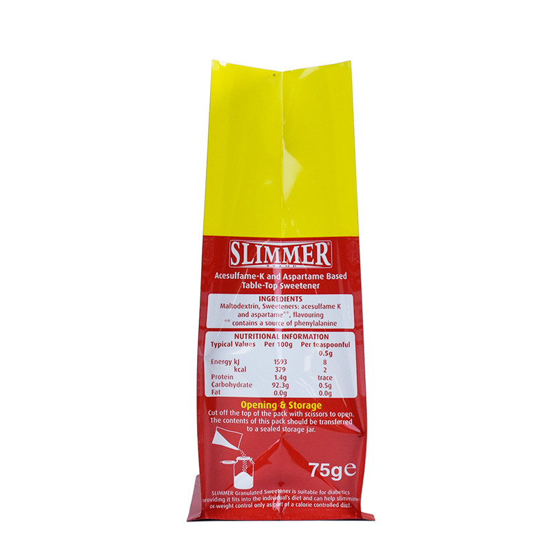 solutions d'emballage de taille de sachet de scellage alimentaire standard durable