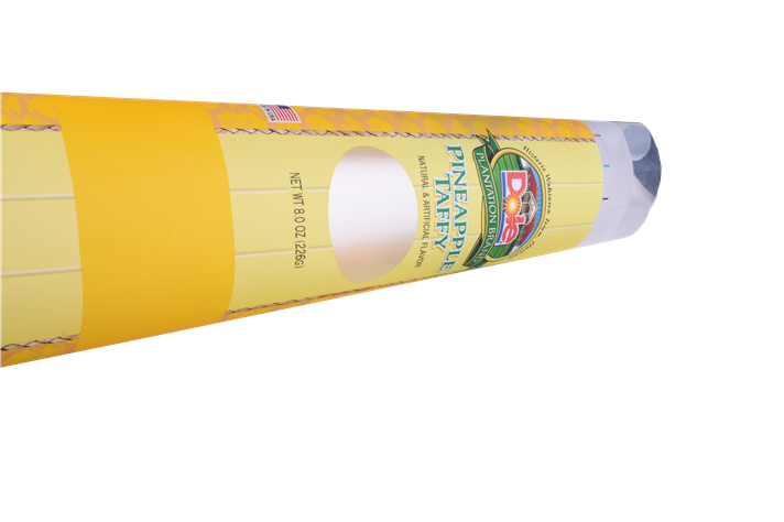 Logo personnalisé Finition brillante Sacs de collations individuelles