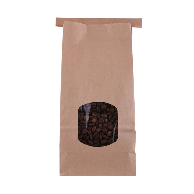 Recycler les sacs imprimés personnalisés laminés avec cravate en étain 