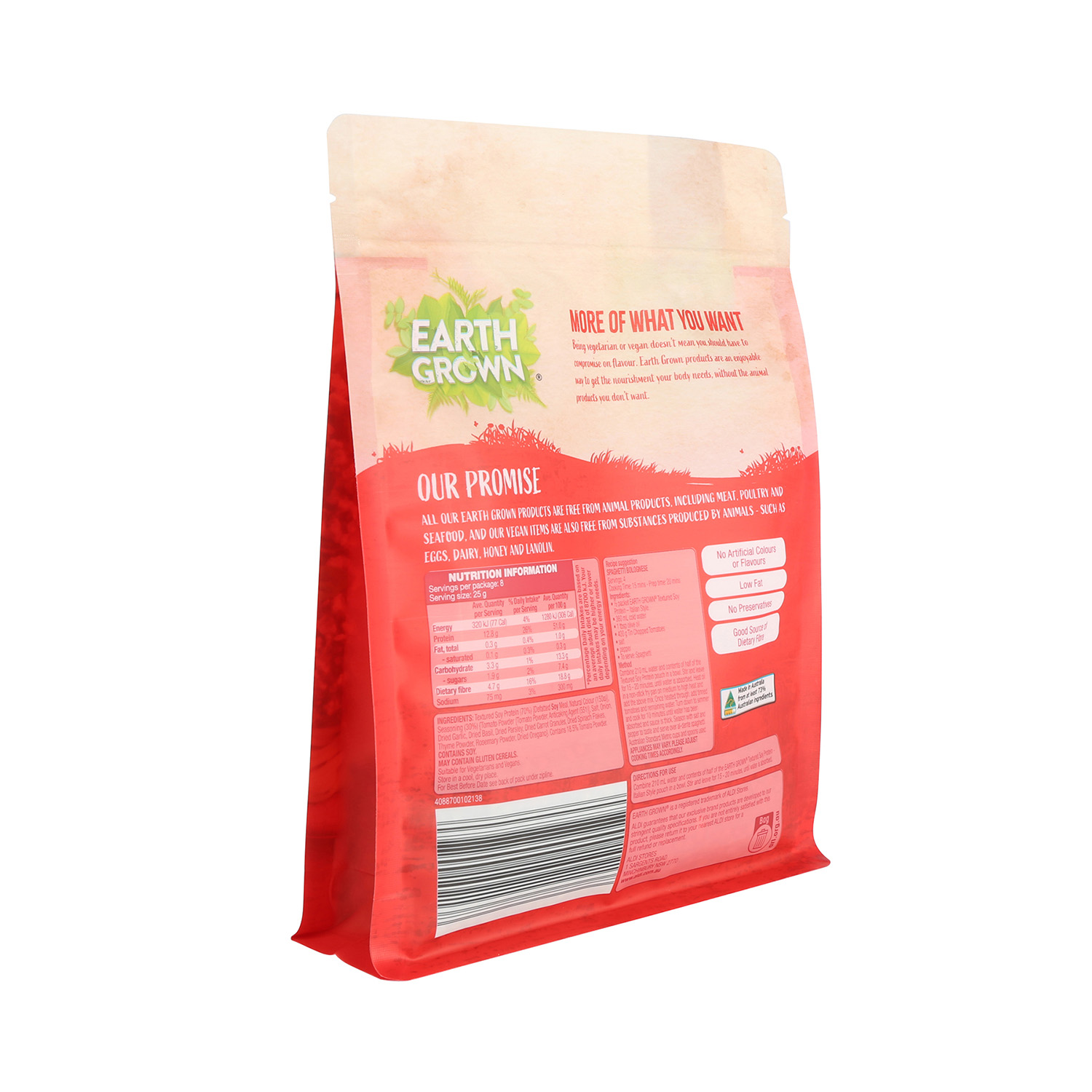 Impression personnalisée 5kg à fond plat pour perroquet emballage d'aliments pour animaux de compagnie recyclage de sac d'aliments pour animaux en Australie