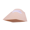 Sacs en papier kraft compostables non imprimés en stock pour les noix