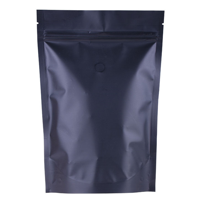 Finition mate standard bon marché Black kraft stand up sachets Best Sacs à café pour acheter des sacs à café
