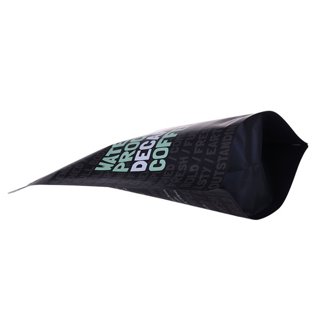 Matériau laminé Matériau laminé 2 oz Sac de café soupape de haut niveau Sac de café